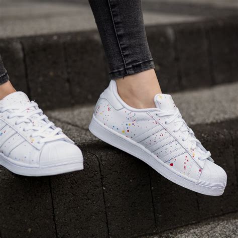 adidas superstar damen weiß bunt|adidas Women's Superstar Sneaker, White/White/White, 9.